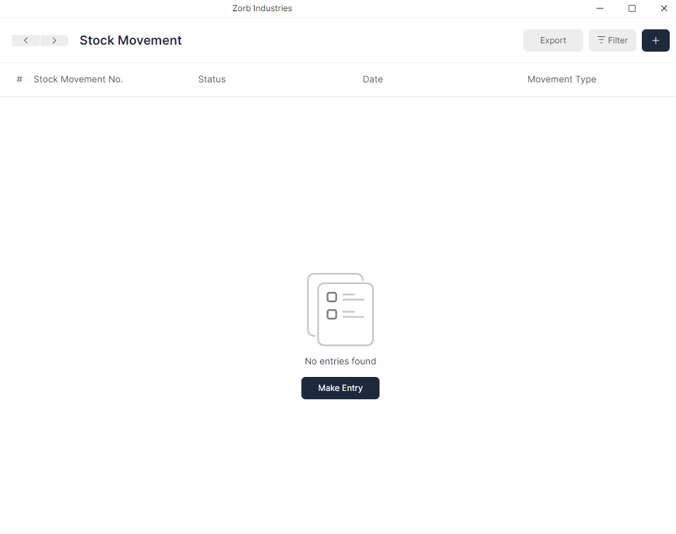 Stock Movement